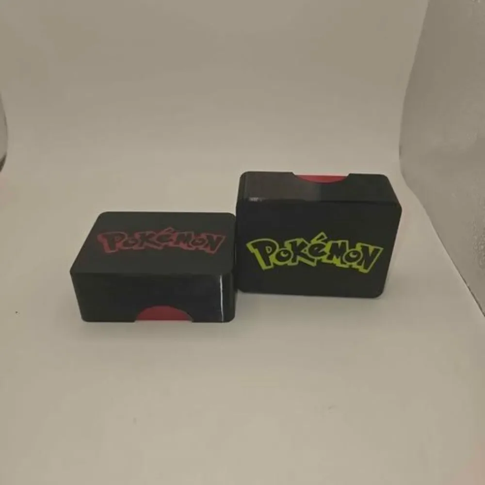 Official Pokémon Black & Red Card Deck Box Holder can make in any color $5 each